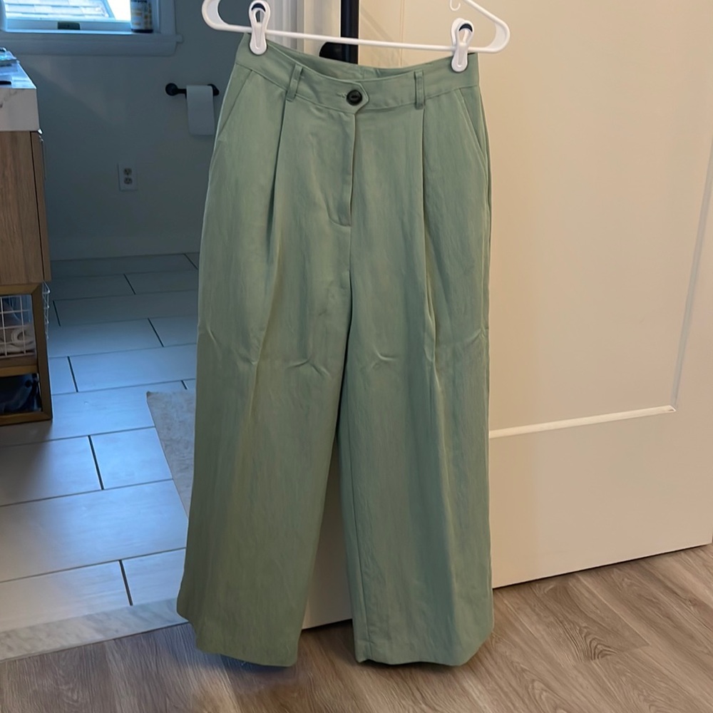 Rag&Bone green culottes